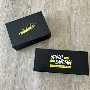 2 Game Bundle: Coinhole & Social Sabotage